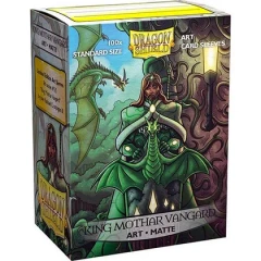 Dragon Shield - King Mothar Vangard by Jose Cruzpagan - Standard Size - Matte - Limited Edition -- 100 Count